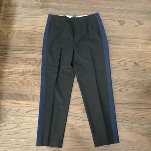 Club Monaco * black and blue wool trousers * size 4